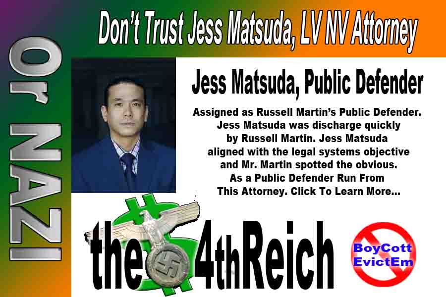 Attorney Jess Matsuda, criminal defense and personal injury lawyer, standing in front of his law office in Las Vegas.