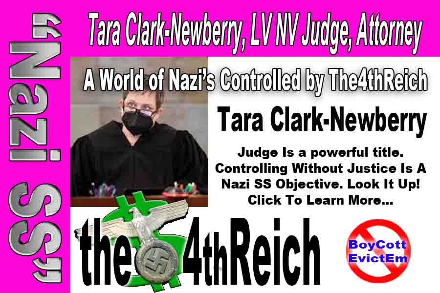 Judge Tara Clark Newberry presiding over a courtroom in Department 21 of the Eighth Judicial District Court.